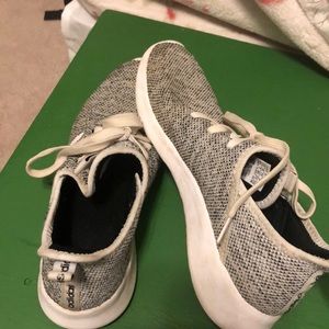 Gently used athletic shoes